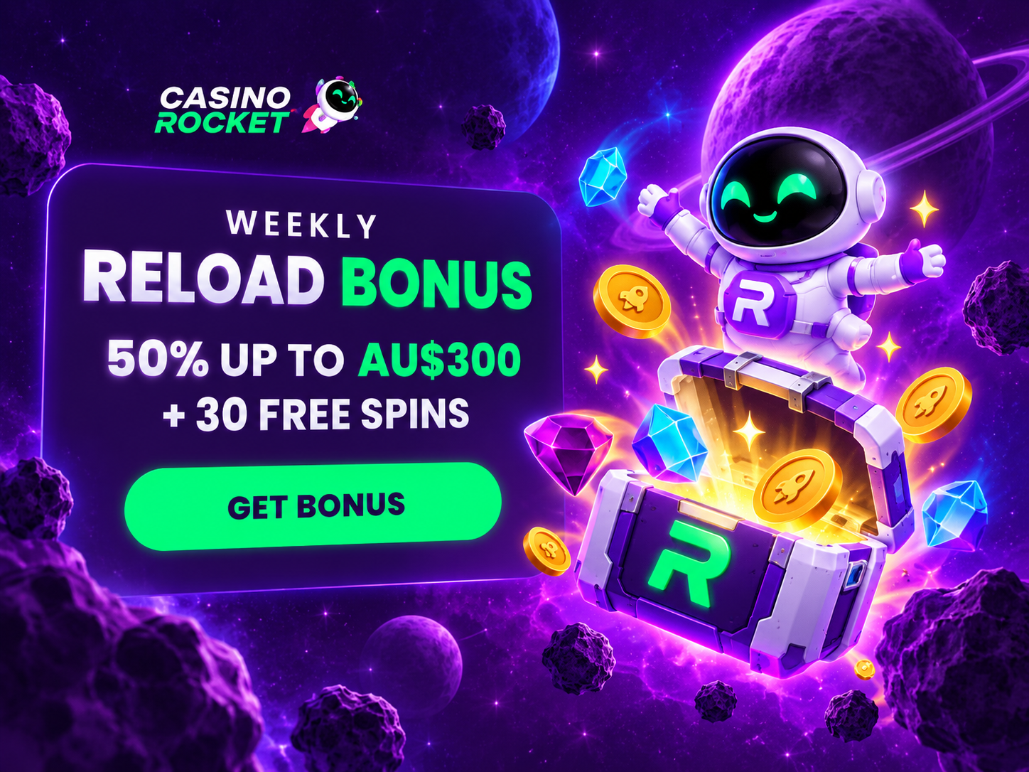 Rocket Casino VIP rewards